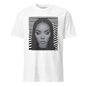 The Fierce Gaze Unisex T Shirt (White)